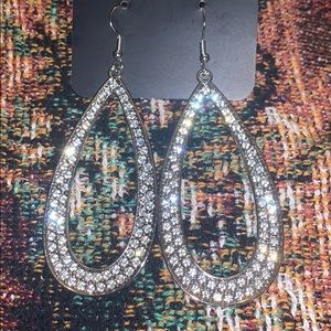 Rhinestone earrings